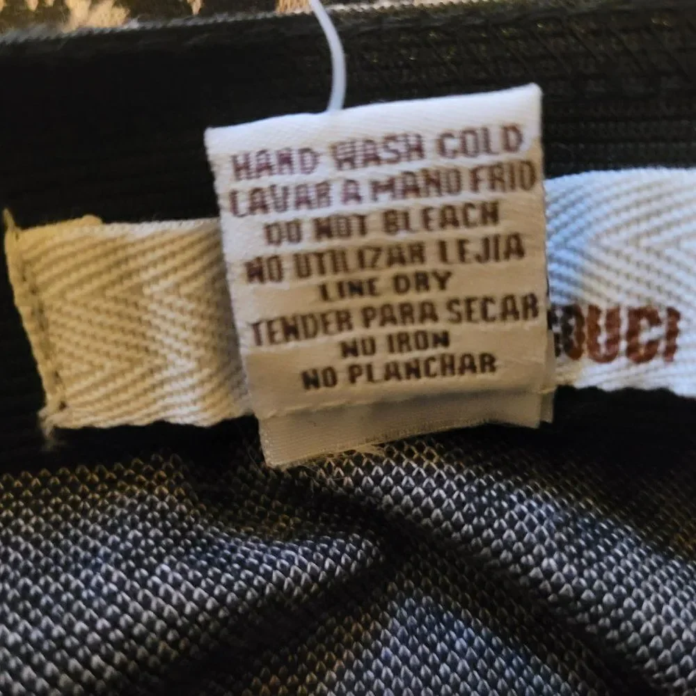 Sans Souci Girls Elastic Waist Leopard Print Stretch Skirt Sz M NWT - Picture 5 of 5